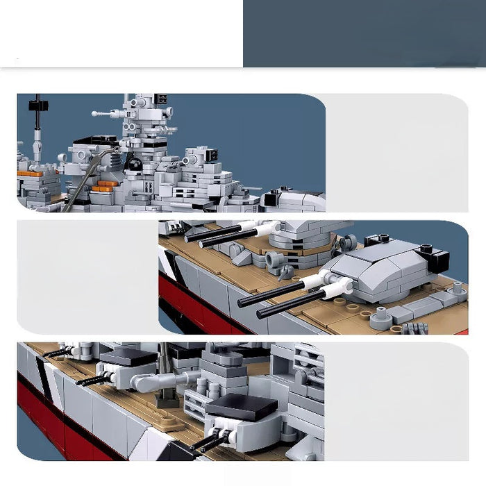 WW2 German Kriegsmarine Bismark Battleship