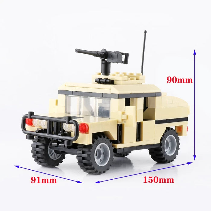 Desert Brown brick built HMMWV M1025