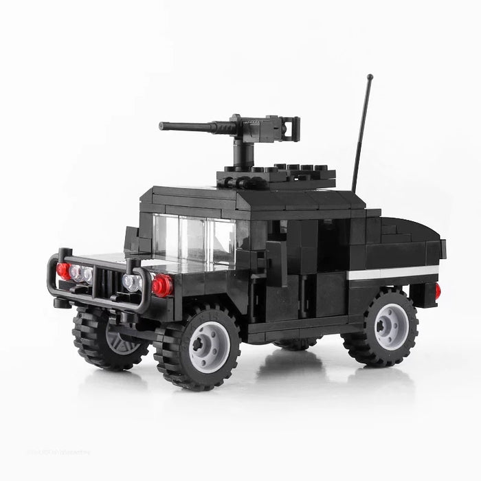 Black brick built HMMWV M1025