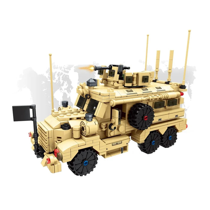 US Army Cougar 6x6 MRAP brick built kit