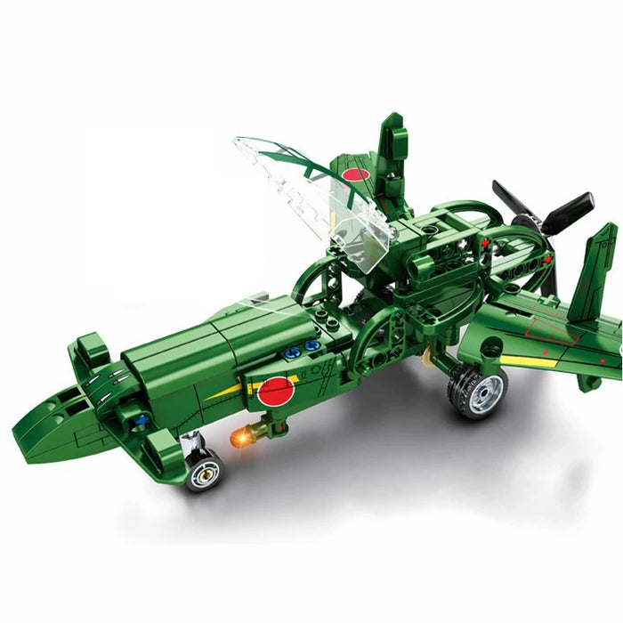 WW2 Japanese Kyūshū J7W Shinden Fighter