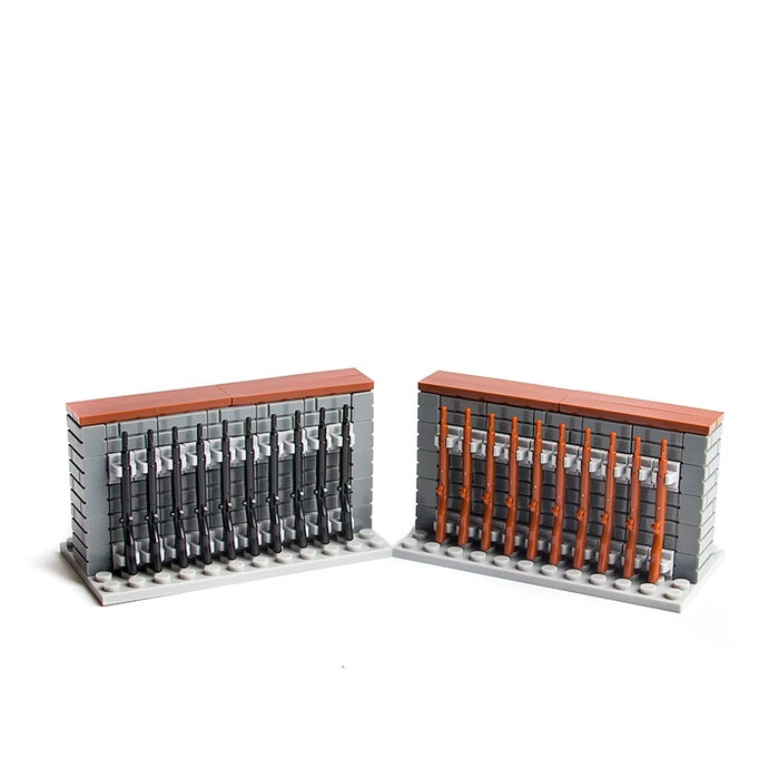 custom lego 98k MOC Rifle armoury