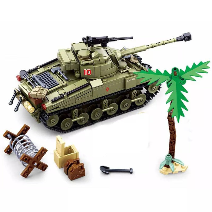 WW2 British Sherman Firefly Tank "8th Armoured Brigade"