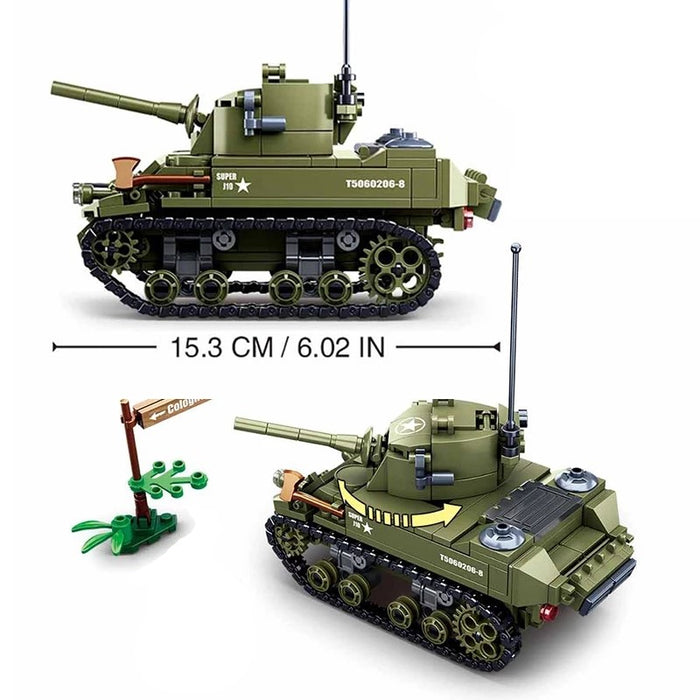 WW2 US Army M5A1 Stuart Light Tank