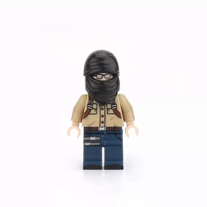 custom brick built toy figure