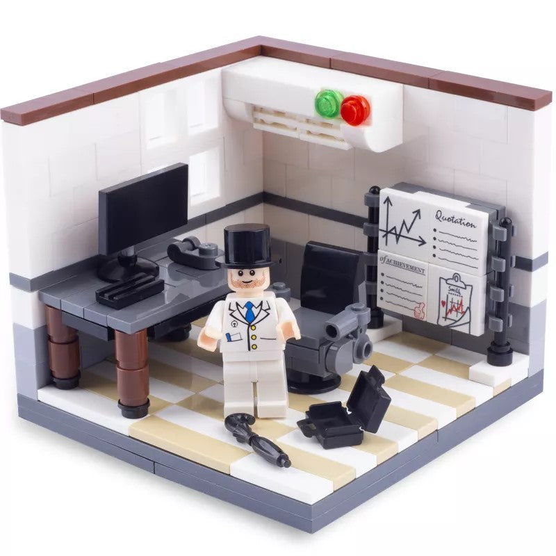 Custom MOC business office display set