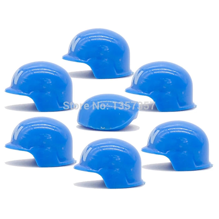 UN Peacekeeper and Helmets x14