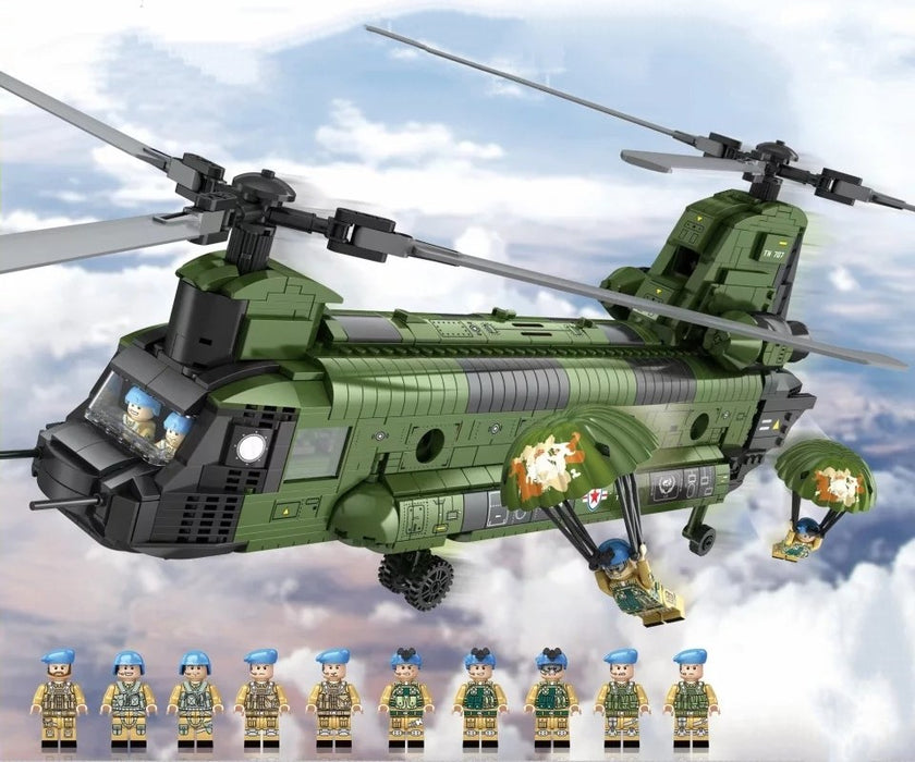 US Army CH-47 Chinook Transport Helicopter