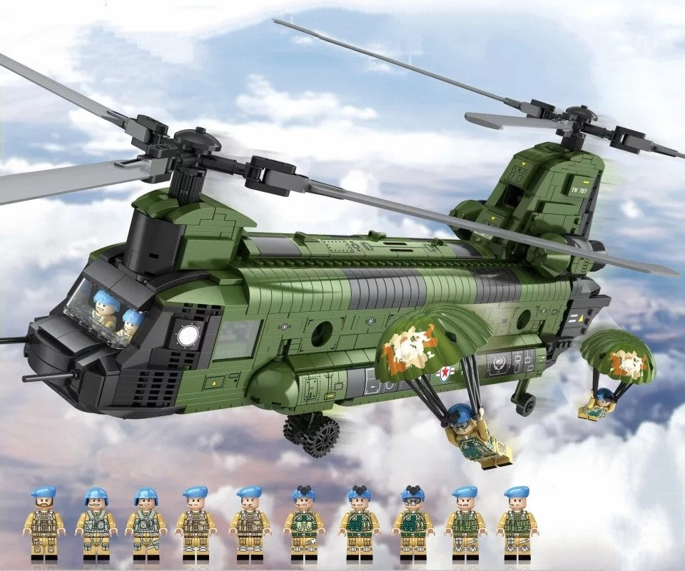 US Army CH-47 Chinook Transport Helicopter