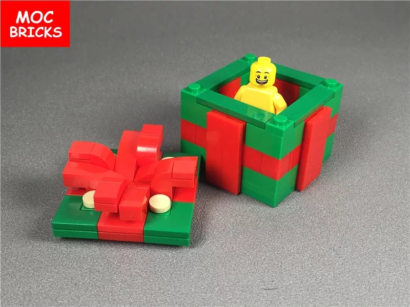 Christmas gift box toys building bricks
