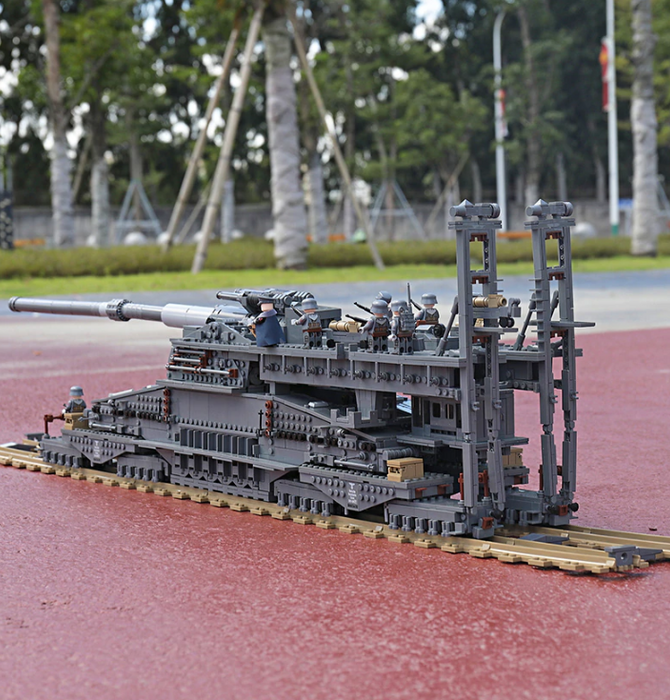 WW2 Schwerer Gustav Railway Artillery