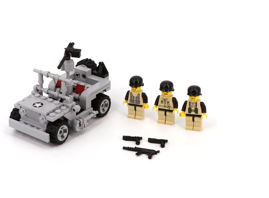 WW2 Wilys Troop Transport Jeep