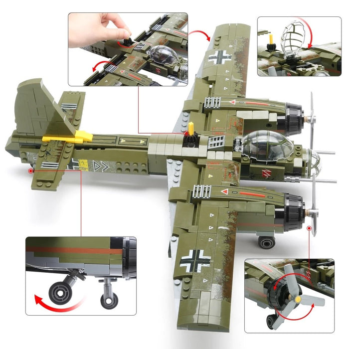 WW2 Junker 88 Heavy Bomber