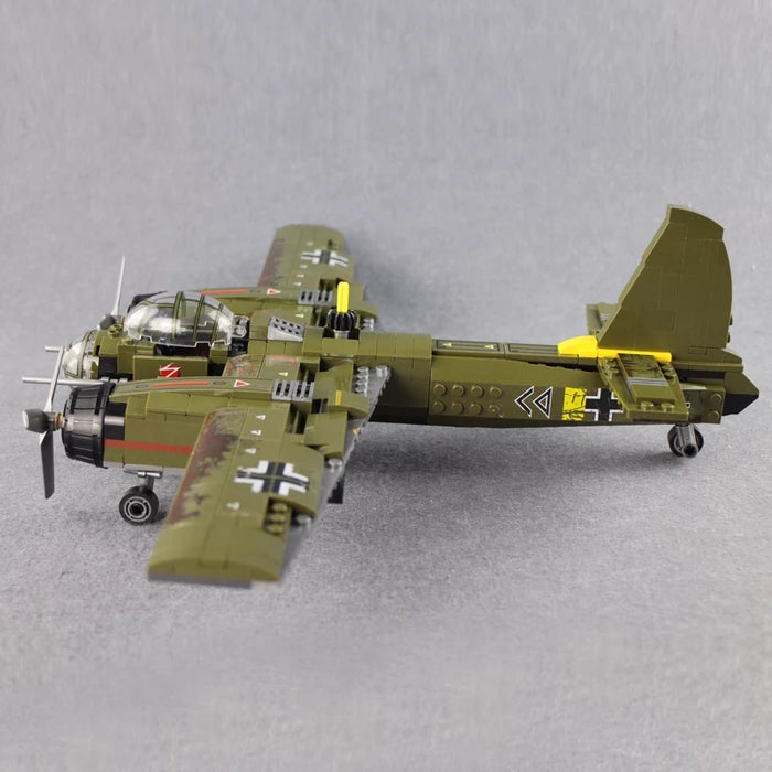 Compatible lego German Ju-88 heavy bomber building kit