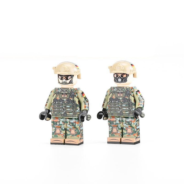German Army Kommando Spezialkräfte "KSK" figures brick built