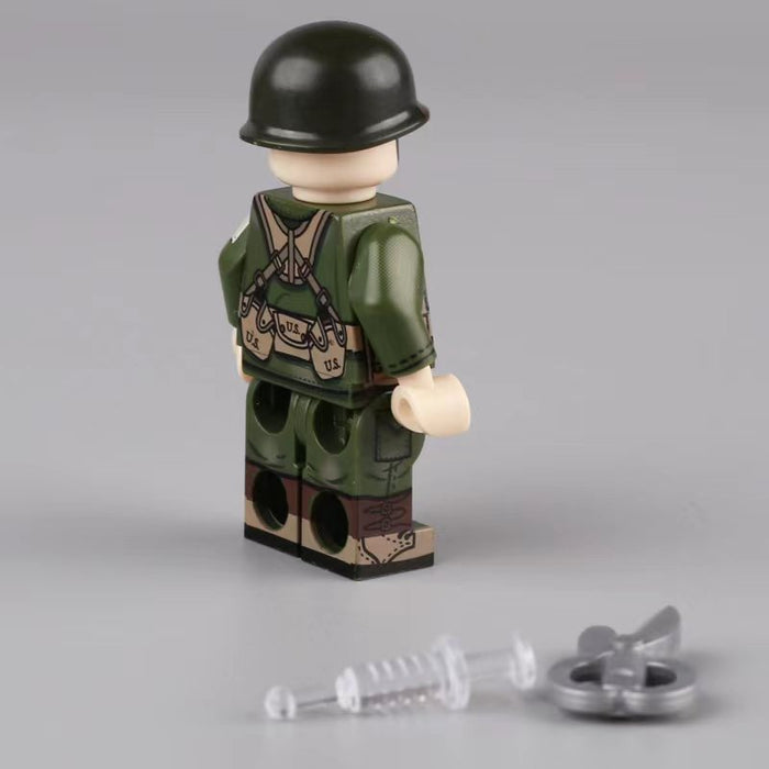 WW2 US Army Combat Medic (Olive Green) custom figure