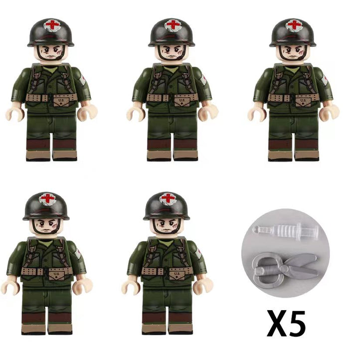 WW2 US Army Combat Medics (Olive Green)