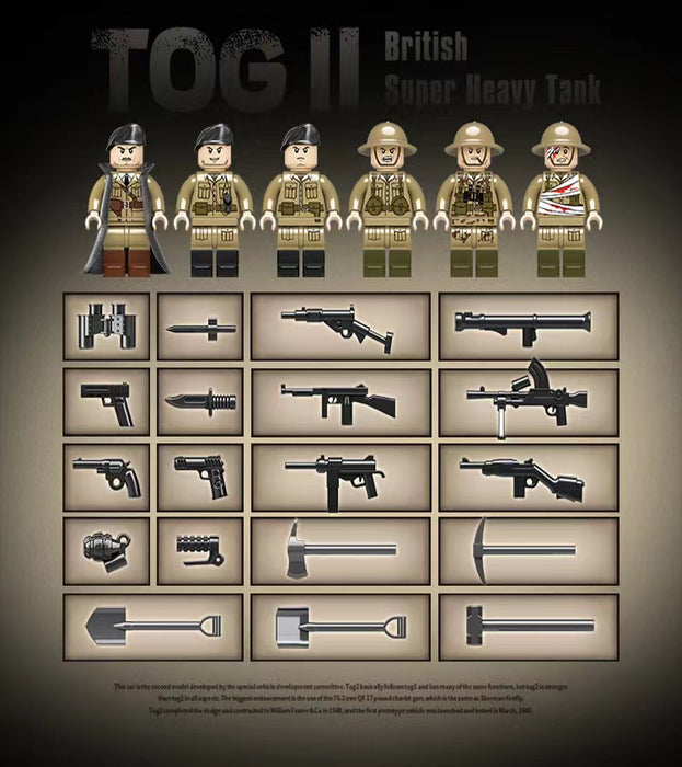 WW2 British Tog II Super Heavy Tank