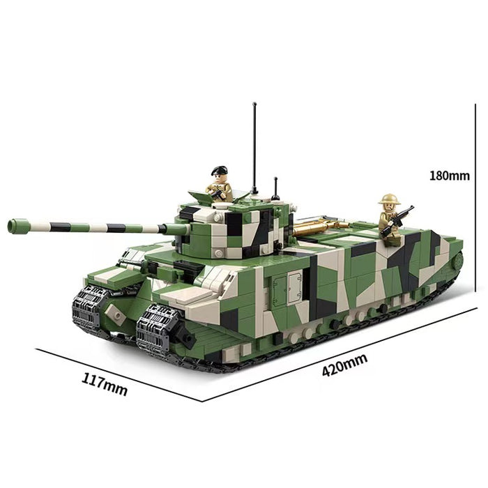WW2 British Tog II Super Heavy Tank