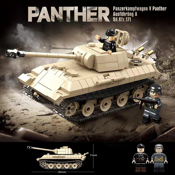 WW2 Panther Ausfuhrung A Medium Tank (Mini)