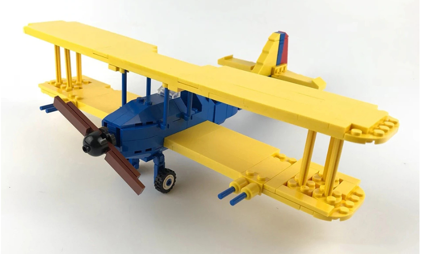 WW2 American PT-17 Stearman Biplane