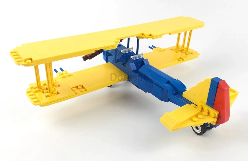 custom lego boeing stearman model 75 kaydet