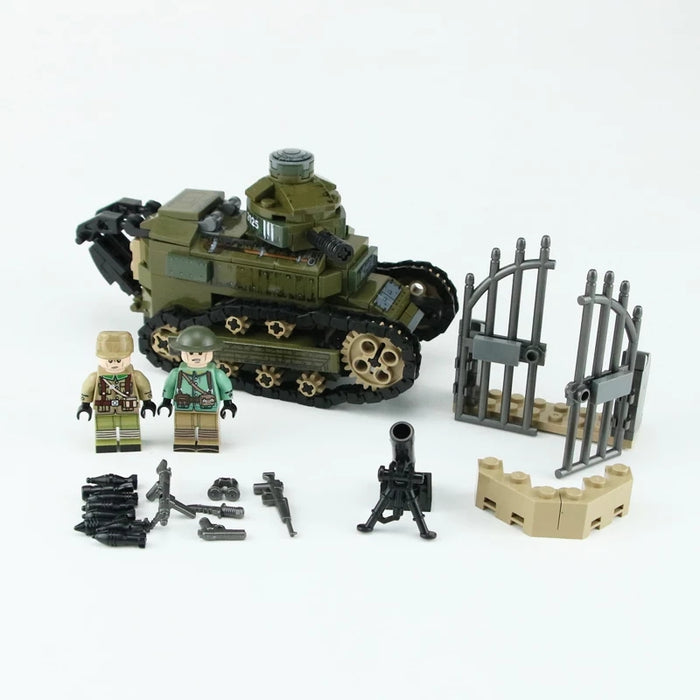 custom lego FT-17 french light tank
