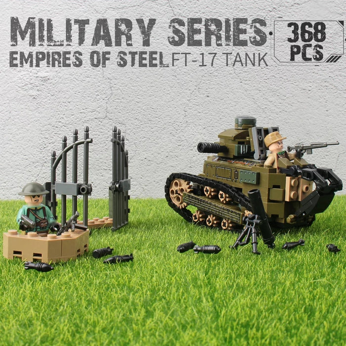 custom brick built ft-17 tank