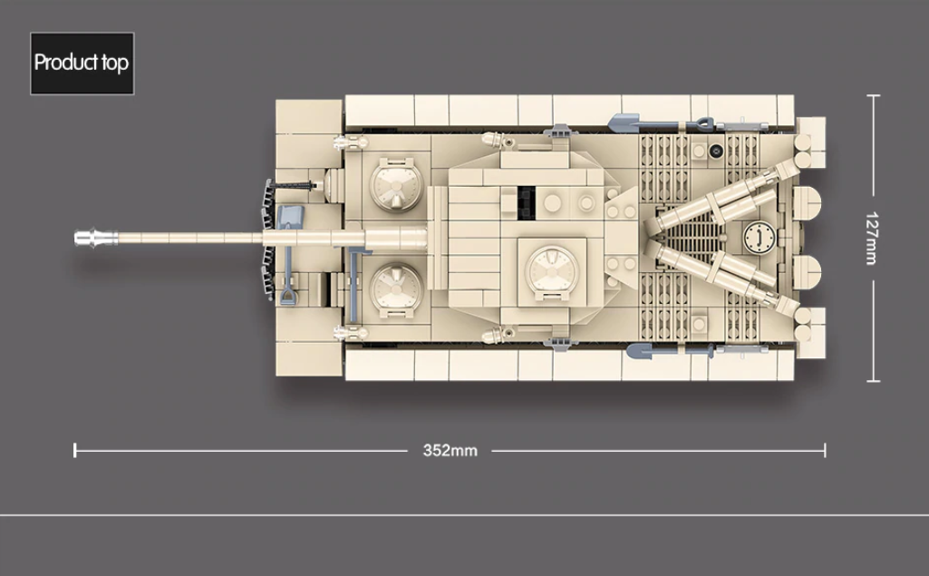 WW2 German Tiger Heavy Tank 131