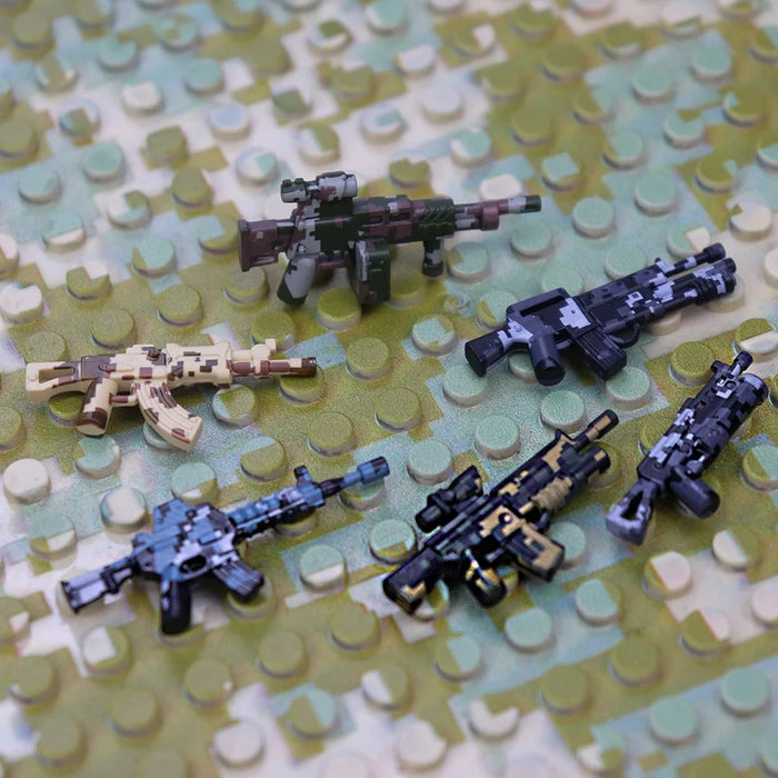 premium printed custom brick arms weapons pack