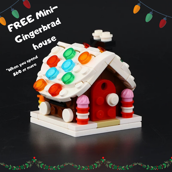 Free Mini-Gingerbread House this Christmas Season