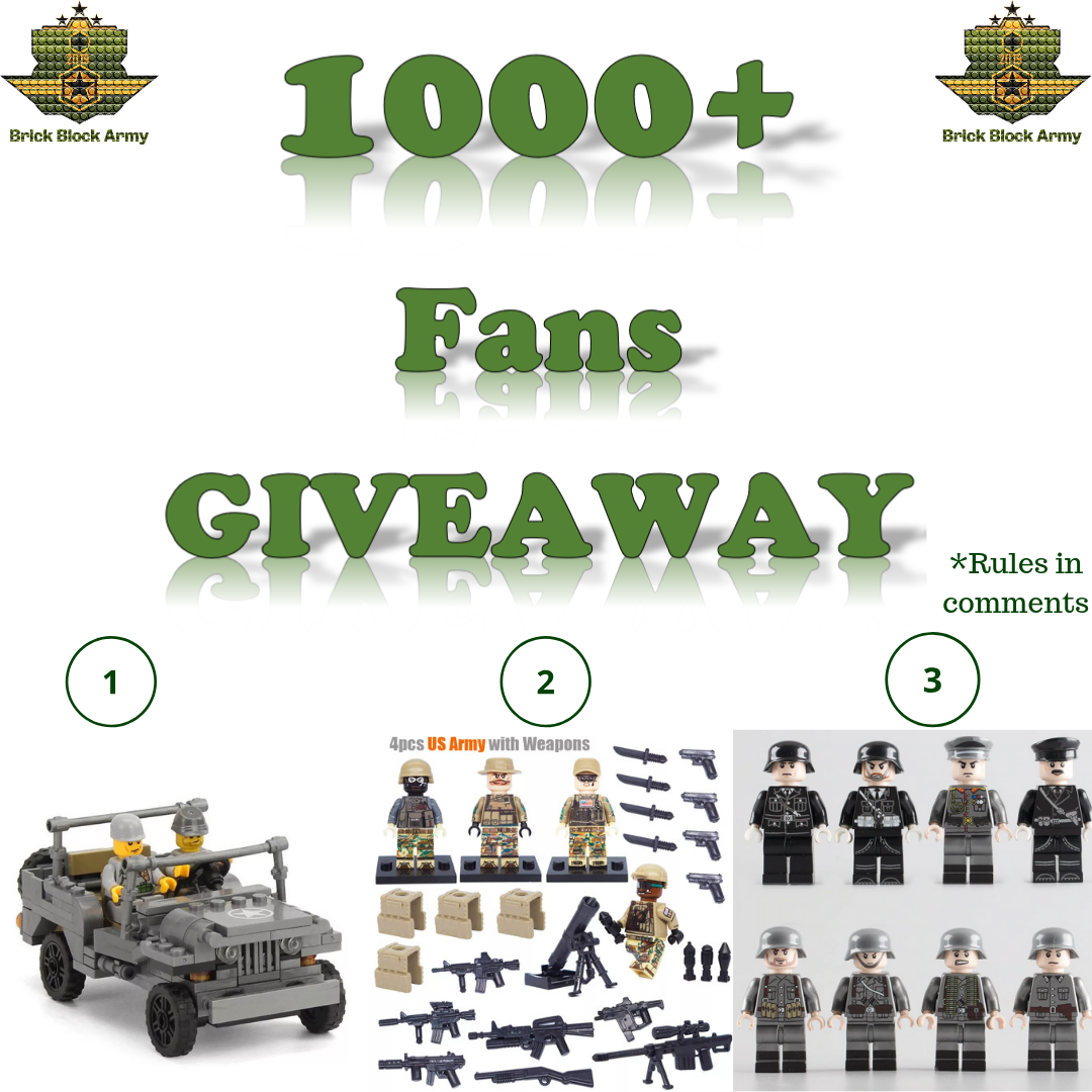 Our Special 1000 Instagram Follow Giveaway is now active.