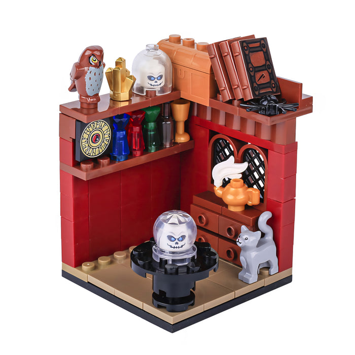 The Enchanter’s Study brick built Halloween kit