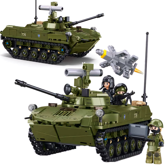 Russian Army BMD-2s Airborne Infantry Fighting Vehicle