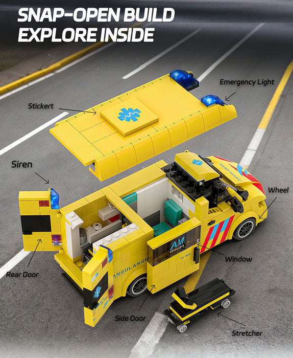 European Metro Ambulance internal detailing 