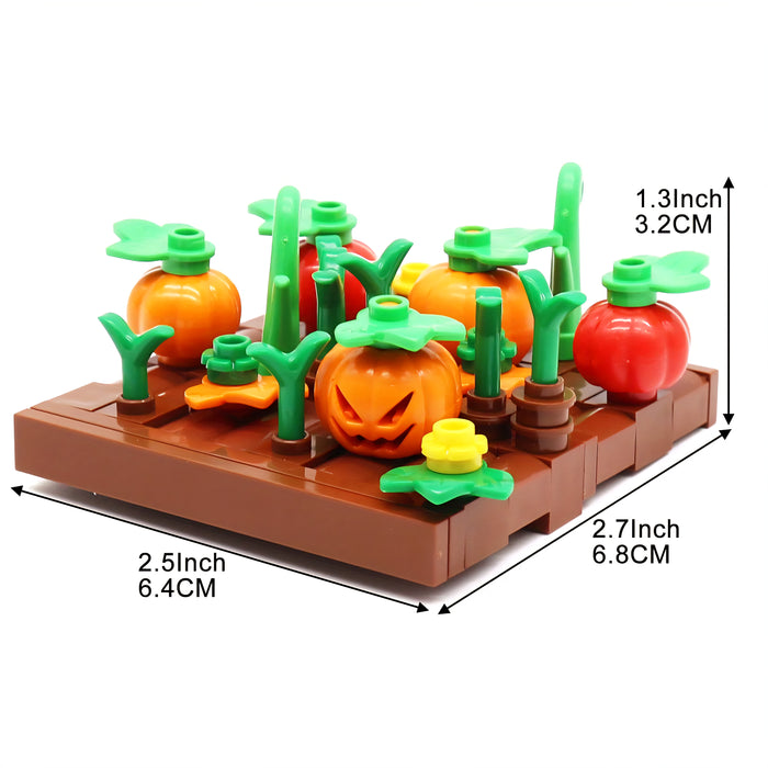 Eerie Pumpkin Patch brick built