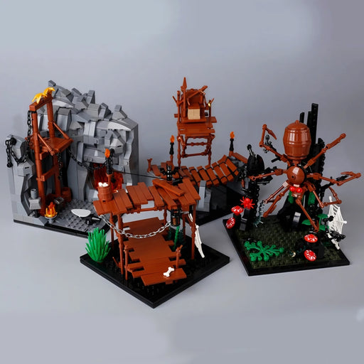 Landscapes of Fantasy Medieval Earth brick built kits