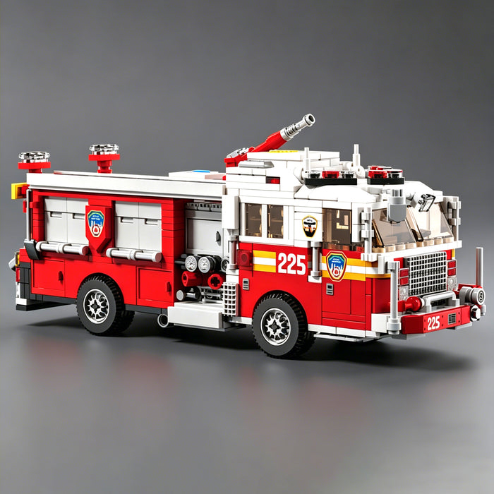 United States Urban Fire Pumper Truck