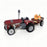 Vintage US Farm Tractor with Pumpkin Trailer