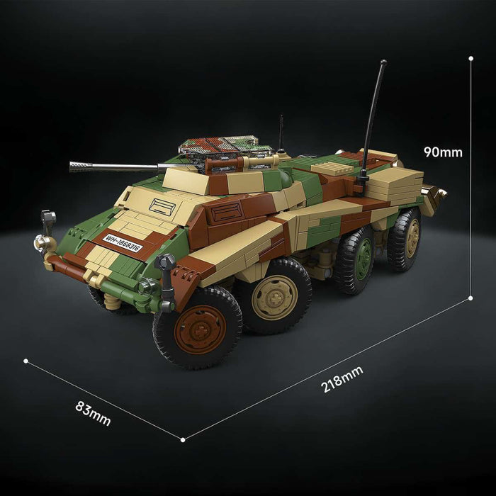 WW2 German Sd.Kfz. 234/1 Heavy Recon Armoured Car