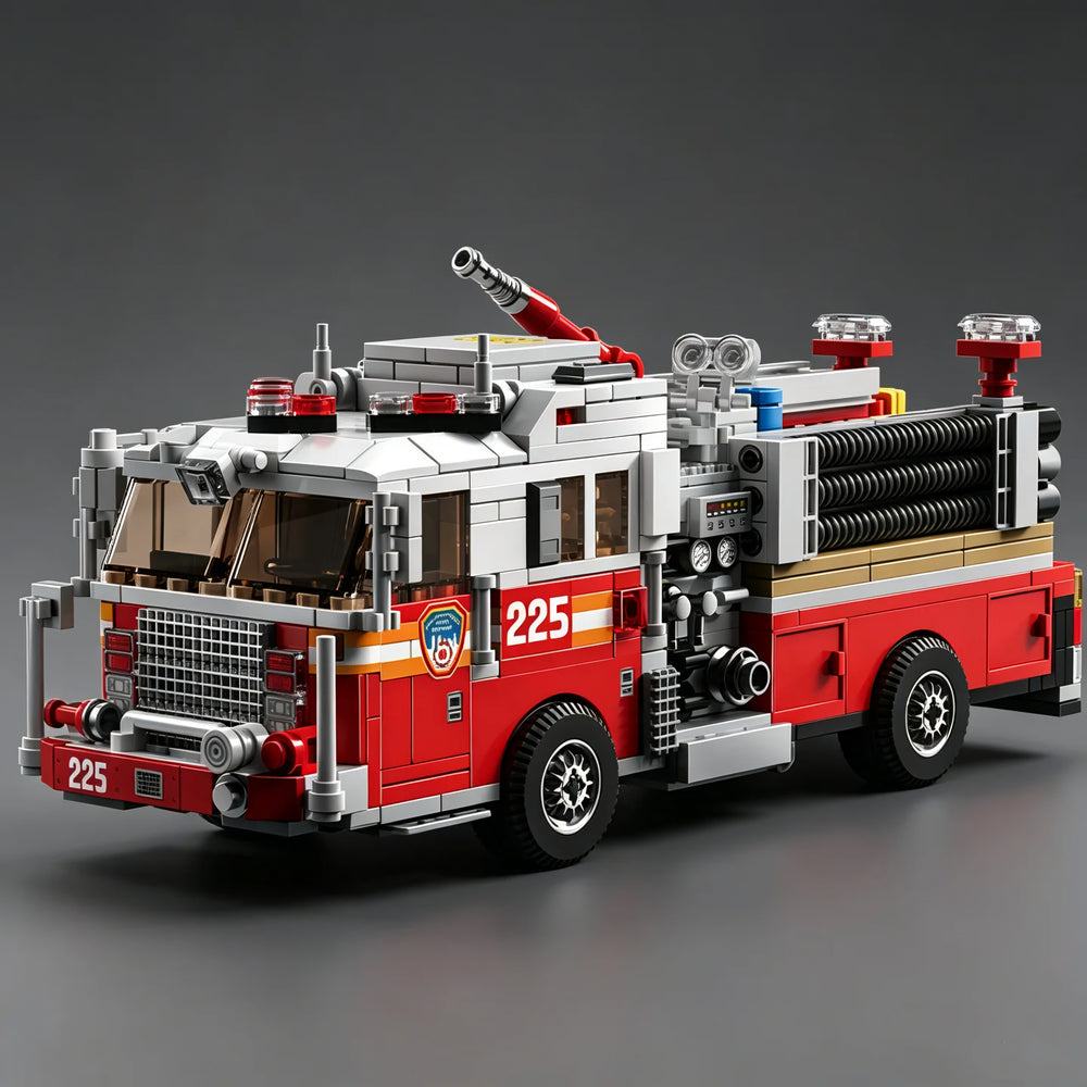 United States Urban Fire Pumper Truck