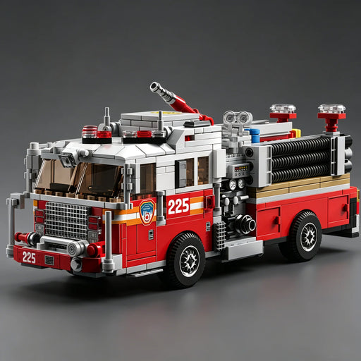 United States Urban Fire Pumper Truck