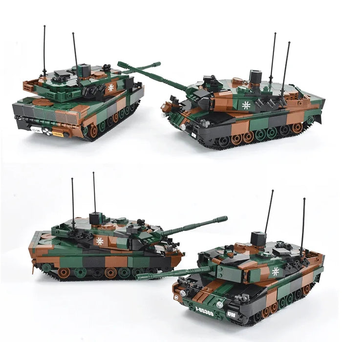 German Bundeswehr Leopard 2A5 & 2A4 Main Battle Tanks build kits