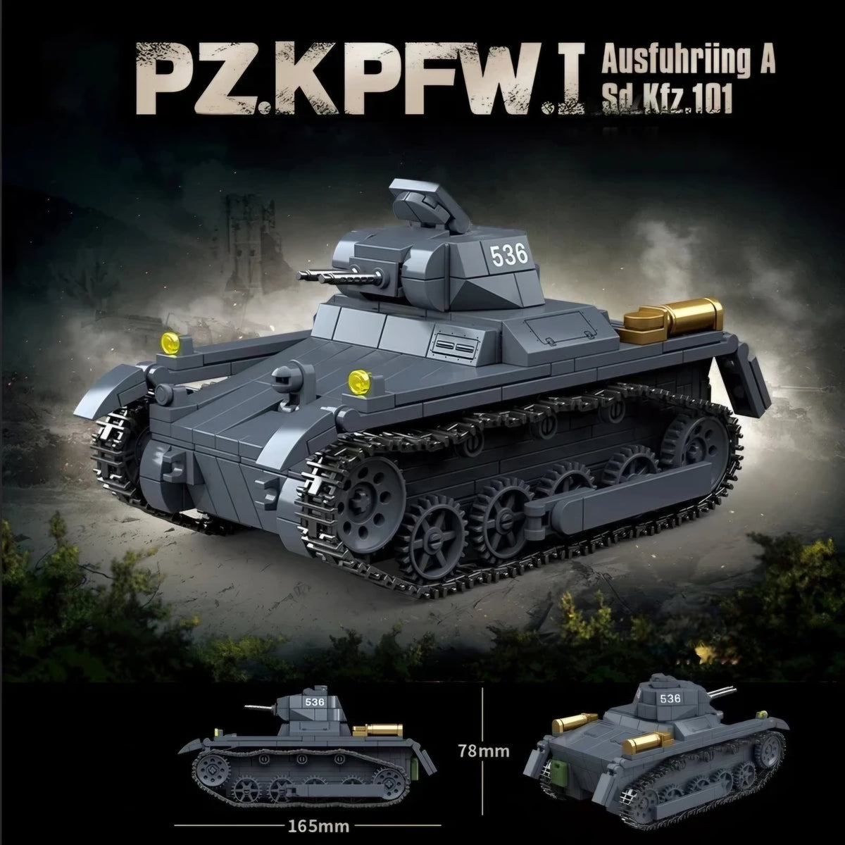 Hobby Boss 80145 German Panzer I Ausf A Sd.Kfz.101 » Mister Model Hobby Boss 80145 German Panzer I Ausf A Sd.Kfz.101 » Mister Model