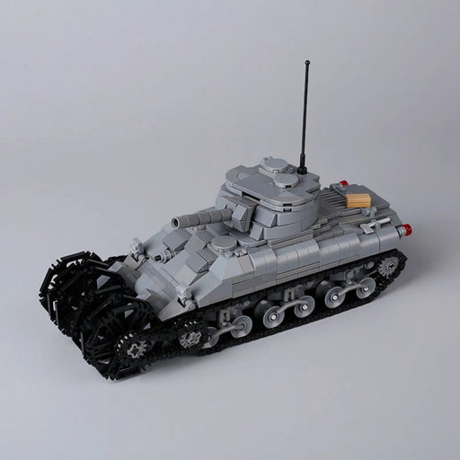 WW2 USA Army M4 Sherman + Minesweeper brick built kit