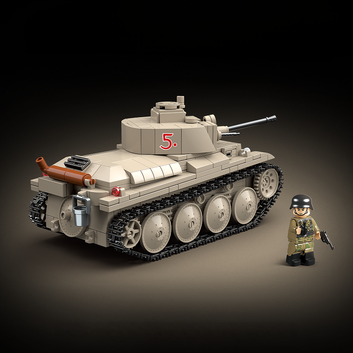 WW2 German Pz.Kpfw 38(T) Light Tank