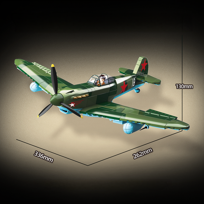 WW2 Soviet Yakovlev Yak-1B Fighter