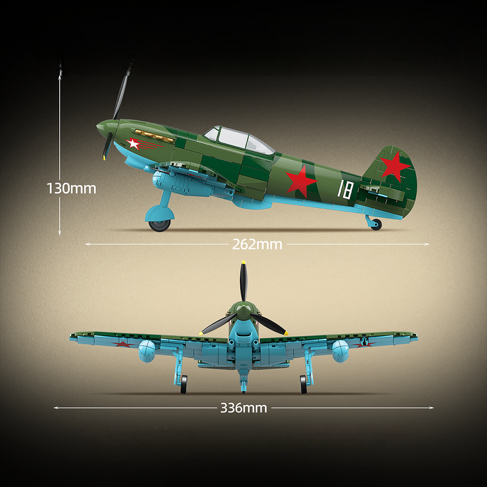 WW2 Soviet Yakovlev Yak-1B Fighter