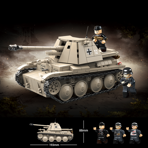 WW2 German Army Marder III H Tank Destroyer