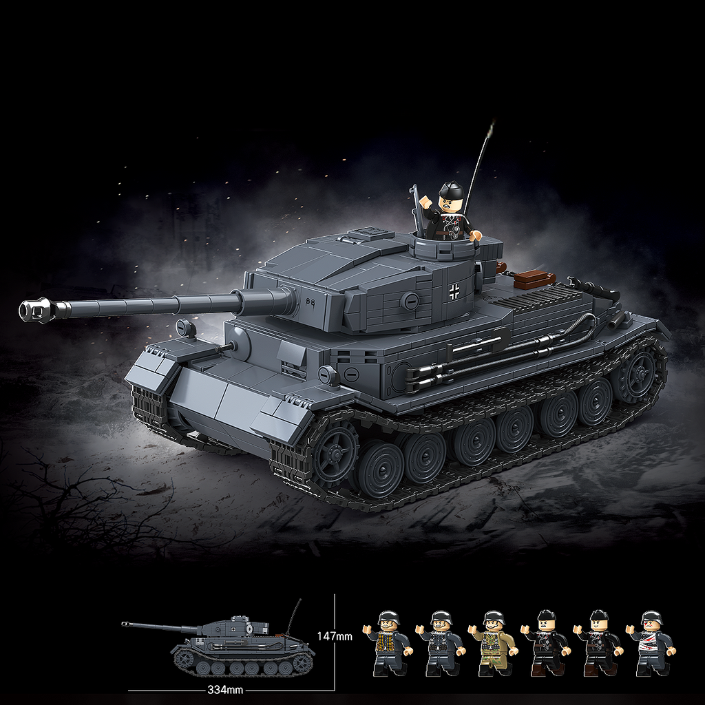WW2 German Army VK 45.01 (P) Panzerkampfwagen VI Tiger — Brick